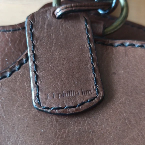 3.1 Phillip Lim Brown Leather Shoulder or Handbag / Purse - Picture 5 of 10